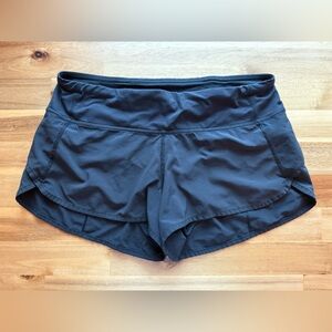 Lululemon Speed Short Size 6 Black